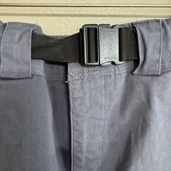 Mountain Hardware belted waist gray blue short size 8 - Picture 4 of 7